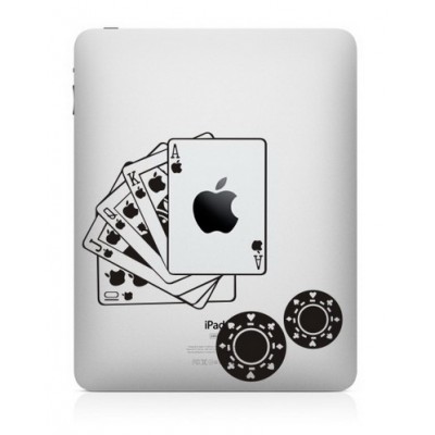 Poker iPad Sticker